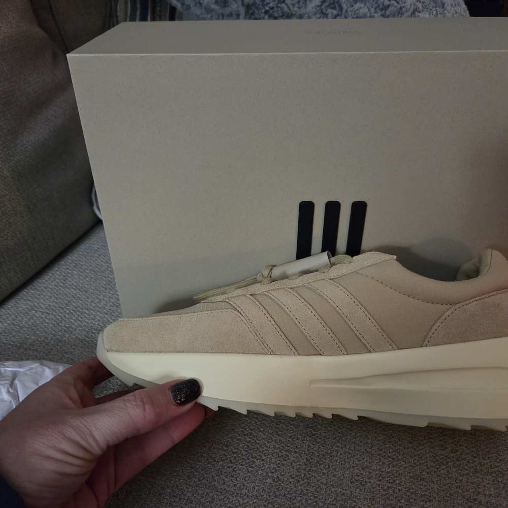Fear Of God Mens Adidas Cream Sneakers